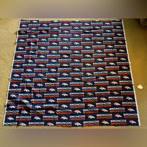 VINTAGE Bronco NFL material-2 pieces